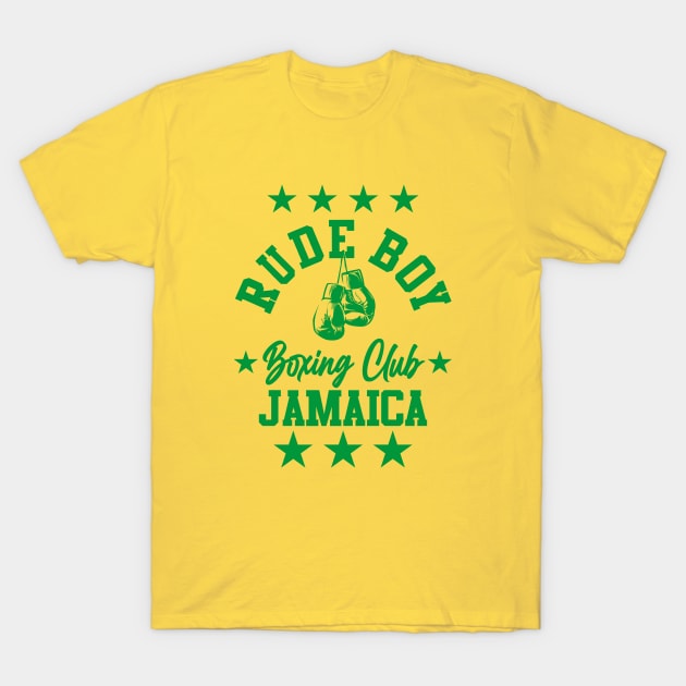 RUDE BOY BOXING CLU8 T-Shirt by LILNAYSHUNZ